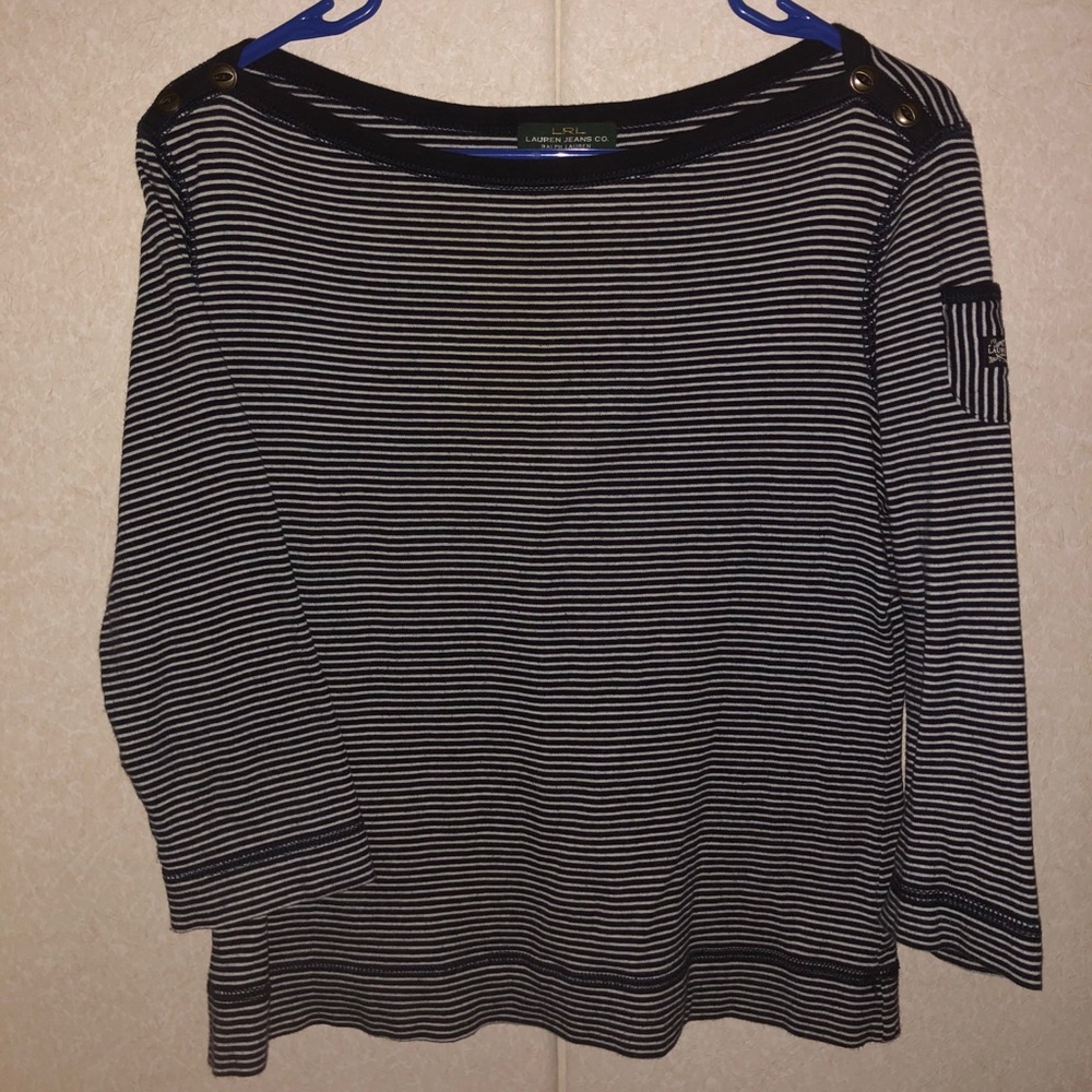 Ralph Lauren Top Medium Nautical Lauren Jeans Co
